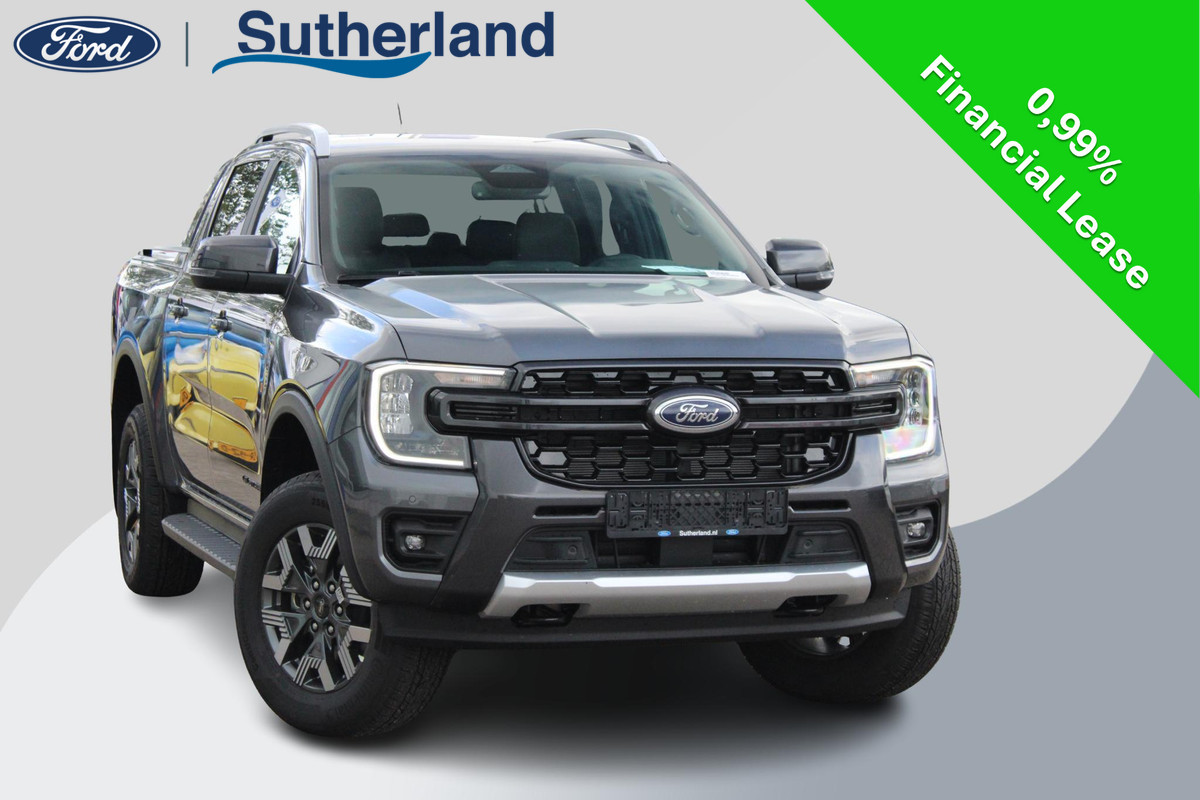 Ford Ranger 2.3 PHEV Wildtrak Double Cab 281pk | 0,99% Rentactie | 5 persoons! | Technology Pack Plus Trailer | Cargo Area Pack | Power Rollertop | Prijs excl. BTW incl. BPM | laadkabel mode 3 16A Ford Ranger 2.3 PHEV Wildtrak Double Cab 281pk | 0,99% Rentactie | 5 persoons! | Technology Pack Plus Trailer | Cargo Area Pack | Power Rollertop | Prijs excl. BTW incl. BPM | laadkabel mode 3 16A