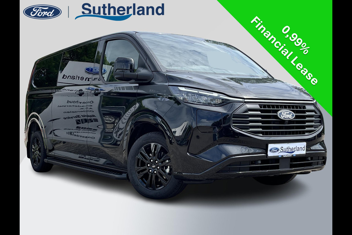 Ford Transit Custom 320 2.5 PHEV L2H1 Black Platinum DC Prijs is excl. BTW EN BPM | SCI | 233pk | Netto bijtelling 2025 vanaf 461,- per maand! | Driver Assistance Pack Ultimate | Dubbele Zijschuifdeuren | Ford Voorraad Ford Transit Custom 320 2.5 PHEV L2H1 Black Platinum DC Prijs is excl. BTW EN BPM | SCI | 233pk | Netto bijtelling 2025 vanaf 461,- per maand! | Driver Assistance Pack Ultimate | Dubbele Zijschuifdeuren | Ford Voorraad