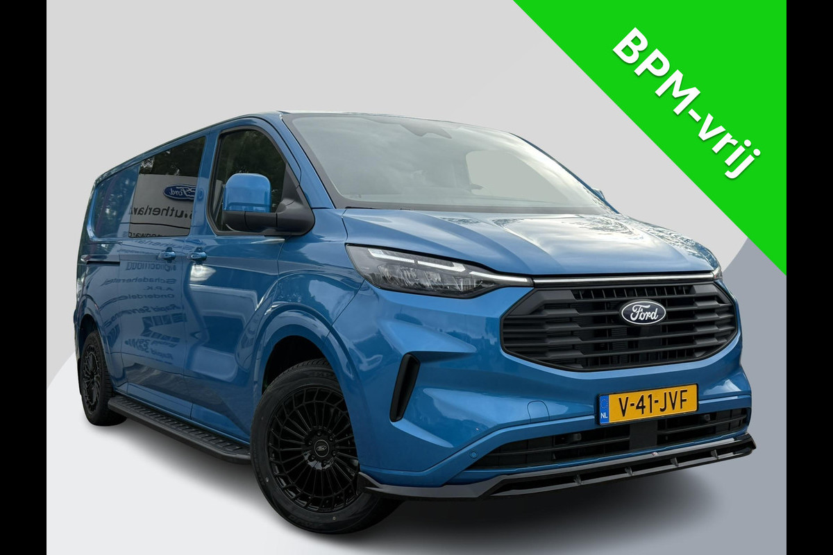 Ford Transit Custom 300 2.0 TDCI L2H1 Limited DC 136pk | SCI | Dubbele Cabine | Digital Aqua Blue | Trekhaak | Dubbele Schuifdeur | Bijrijdersstoel | Sidesteps | Bumperpakket | Zwarte velgen | Stoelverwarming | Camera Ford Transit Custom 300 2.0 TDCI L2H1 Limited DC 136pk | SCI | Dubbele Cabine | Digital Aqua Blue | Trekhaak | Dubbele Schuifdeur | Bijrijdersstoel | Sidesteps | Bumperpakket | Zwarte velgen | Stoelverwarming | Camera