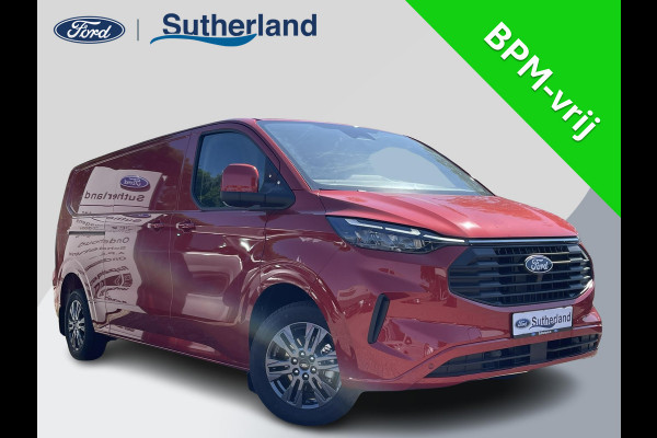 Ford Transit Custom 320 2.0 TDCI L2H1 Limited Nieuw | SCI | 136pk | 17 inch lichtmetalen velgen | Adaptive cruise control | Dodehoeksensoren | Verwarmbaar stuurwiel | Draadloos opladen | Stoel-bank Ford Transit Custom 320 2.0 TDCI L2H1 Limited Nieuw | SCI | 136pk | 17 inch lichtmetalen velgen | Adaptive cruise control | Dodehoeksensoren | Verwarmbaar stuurwiel | Draadloos opladen | Stoel-bank