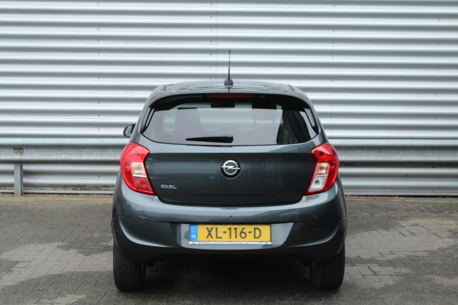 Opel KARL 1.0 ecoFLEX 75pk Innovation AUTOMAAT NL-Auto NAP Clima Cruise Carplay Leder 15"LMV Stoelverwarming