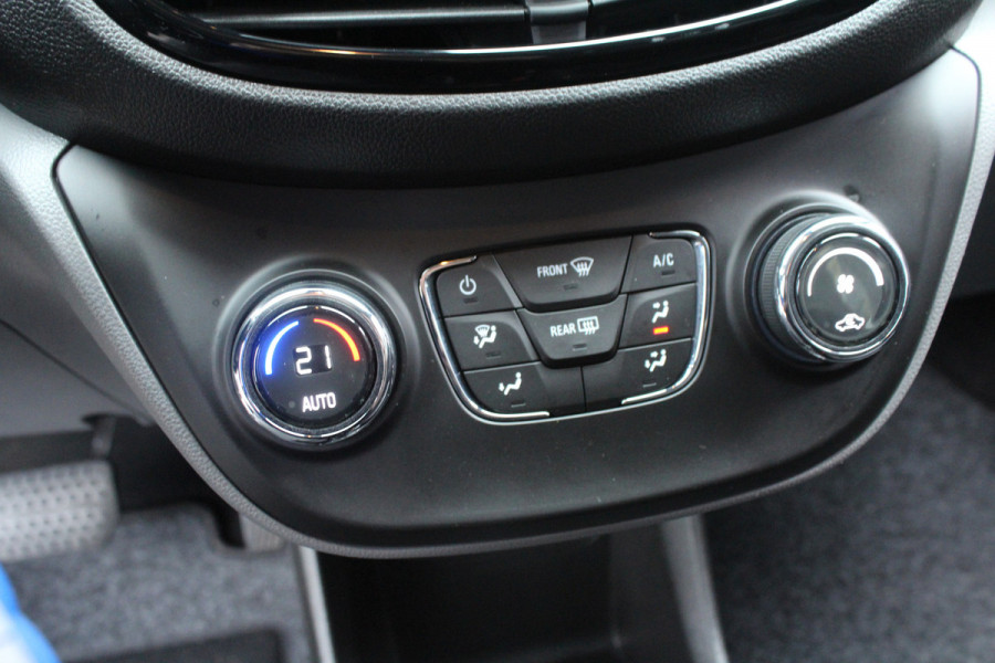 Opel KARL 1.0 ecoFLEX 75pk Innovation AUTOMAAT NL-Auto NAP Clima Cruise Carplay Leder 15"LMV Stoelverwarming