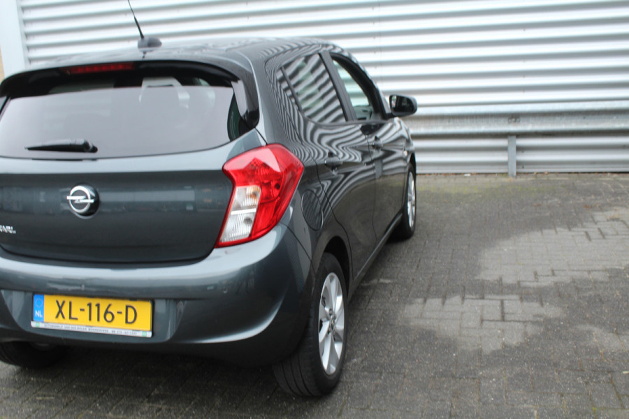 Opel KARL 1.0 ecoFLEX 75pk Innovation AUTOMAAT NL-Auto NAP Clima Cruise Carplay Leder 15"LMV Stoelverwarming