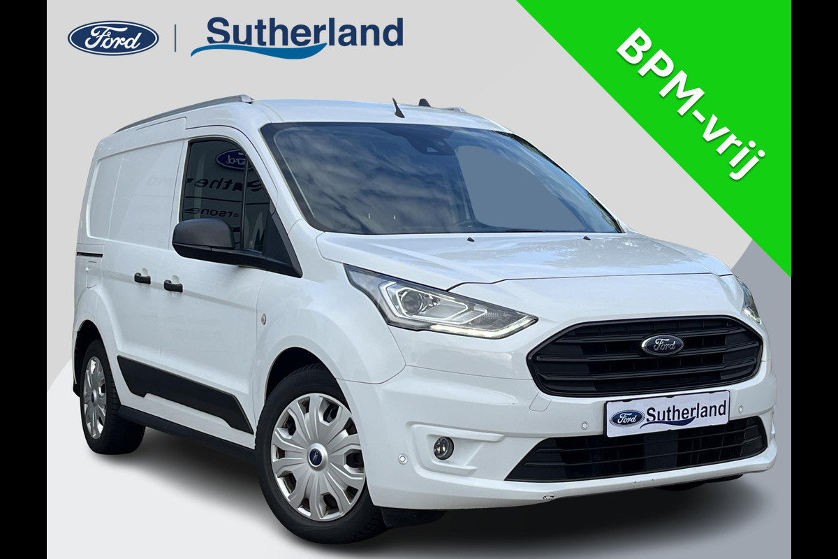 Ford Transit Connect 1.5 EcoBlue L1 Trend | SCI | 100pk | Scherm | Adaptive Cruise Control | Xenon | Camera | Trekhaak | Stoel met bankje Ford Transit Connect 1.5 EcoBlue L1 Trend | SCI | 100pk | Scherm | Adaptive Cruise Control | Xenon | Camera | Trekhaak | Stoel met bankje