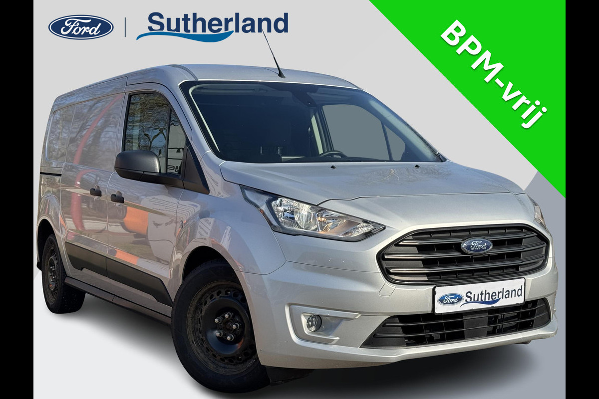 Ford Transit Connect 1.5 EcoBlue L2 Trend 100pk | Automaat SCI | Scherm Carplay/Android Auto | Camera | Trekhaak | Cruise control | Stoelverwarming | Stoel met bank Ford Transit Connect 1.5 EcoBlue L2 Trend 100pk | Automaat SCI | Scherm Carplay/Android Auto | Camera | Trekhaak | Cruise control | Stoelverwarming | Stoel met bank