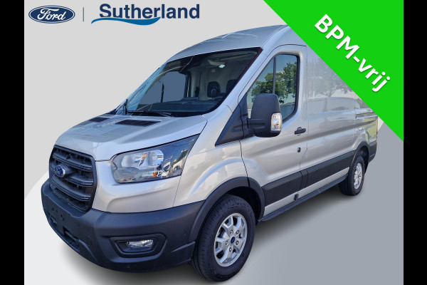Ford Transit 330 2.0 TDCI L2H2 Trend 170 PK Zuid | Nieuw | SYNC 4 scherm | Driver assistance pack | Trekhaak | Stoelverwarming | Elektrisch vertelbare stoel | Safety & comfort pack 1 |16 inch lichtmetalen velgen | Reservewiel