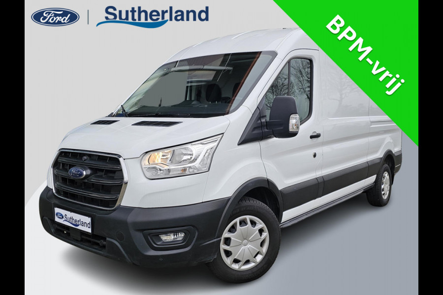 Ford Transit 350 2.0 TDCI L3H2 Trend 130pk Automaat | Trekhaak | Airco | DAB | Parkeersensoren v+a | Zéér netjes!