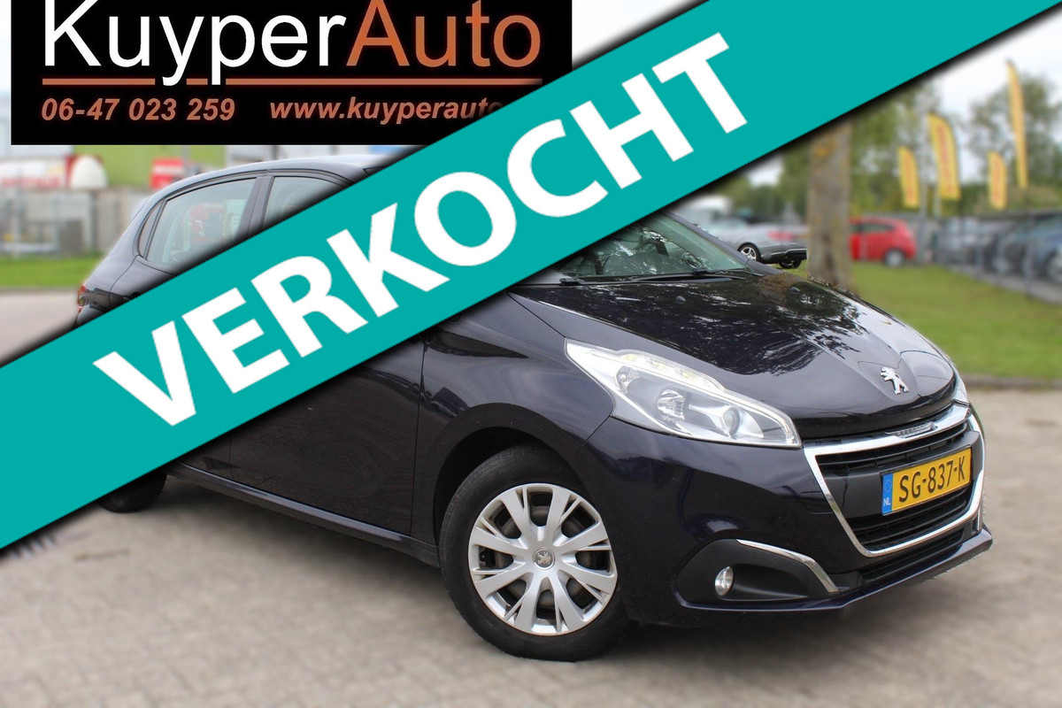 Peugeot 208 1.2 PureTech Blue Lion NAP,, AIRCO ,,MULTIMEDIA ,,NAVI,, LED ,,PARKEERSENSOREN TREKHAAK Peugeot 208 1.2 PureTech Blue Lion NAP,, AIRCO ,,MULTIMEDIA ,,NAVI,, LED ,,PARKEERSENSOREN TREKHAAK