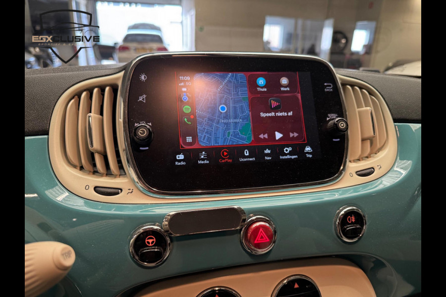 Fiat 500 1.2 Lounge Anniversary | Cabrio | Carplay