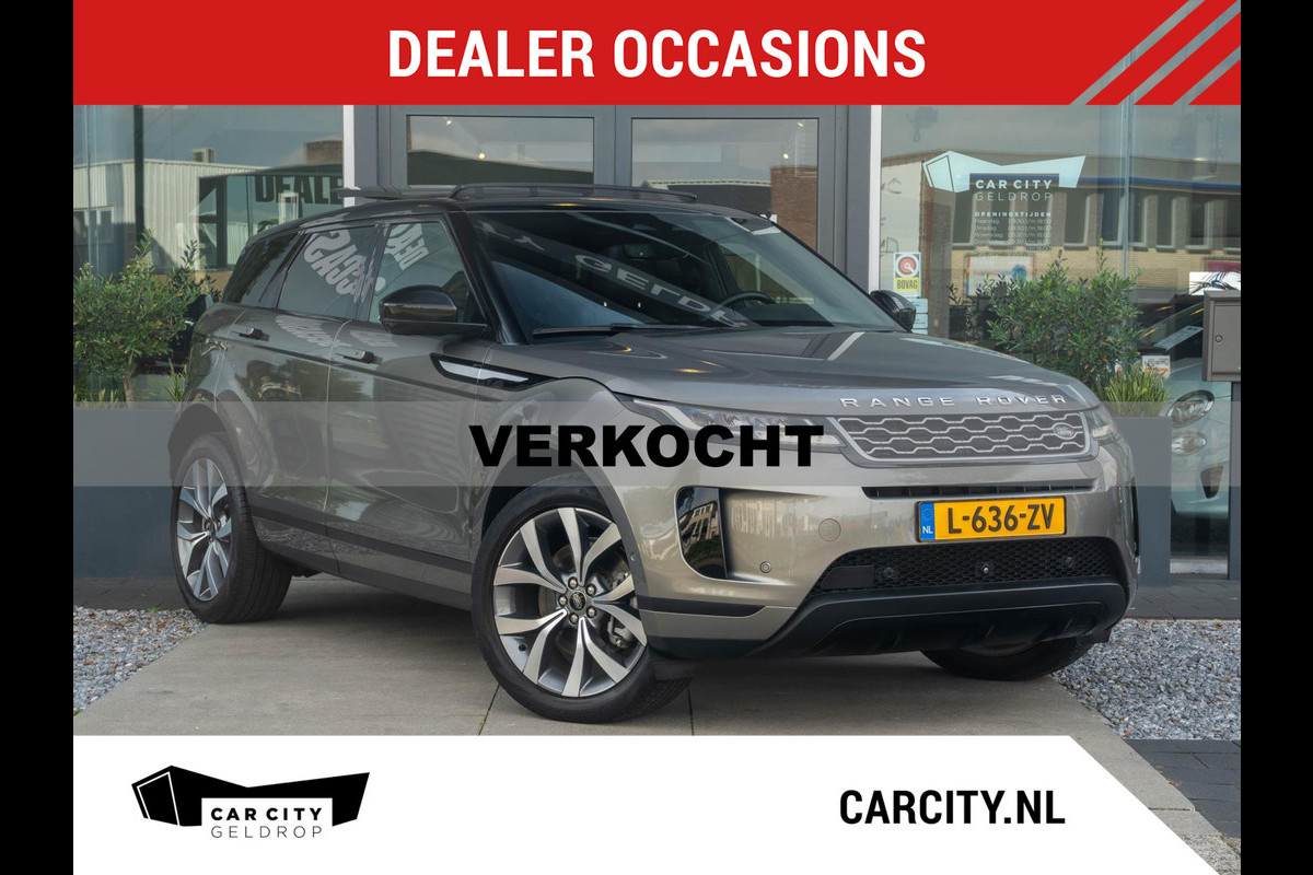 Land Rover Range Rover Evoque 1.5 P300e AWD R-Dynamic HSE / Pano / 20" / 1Ste eig / 360 / Meridian Land Rover Range Rover Evoque 1.5 P300e AWD R-Dynamic HSE / Pano / 20" / 1Ste eig / 360 / Meridian