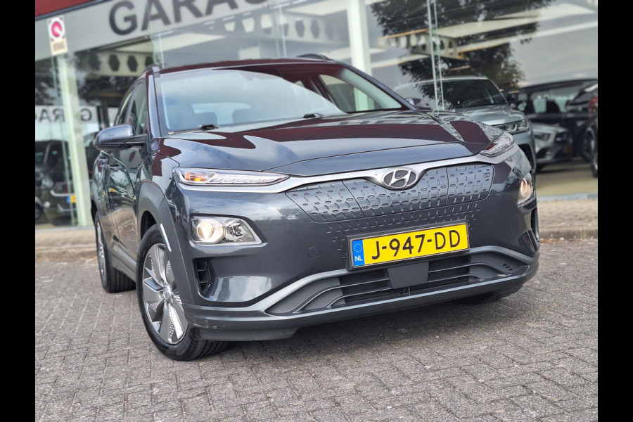 Hyundai Kona EV Comfort 64 kWh 3 Fase | SOH 100% | BTW | Warmtepomp | Climate | Adaptive CC | Krell Audio | occasion