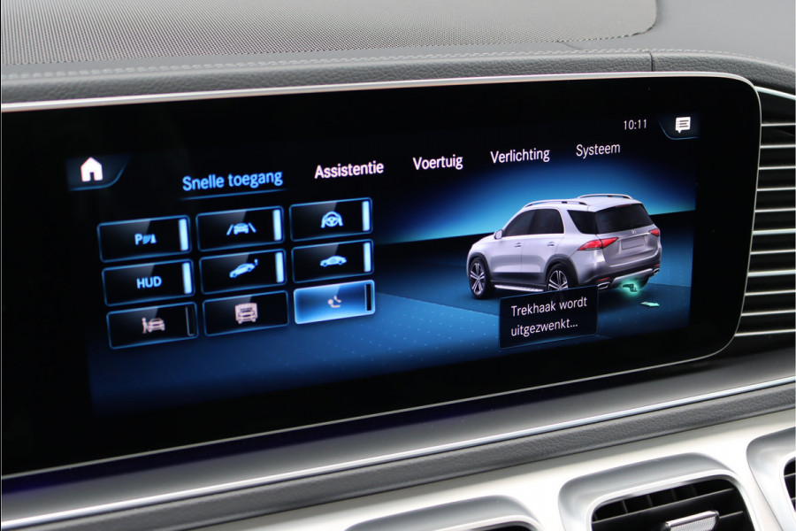 Mercedes-Benz GLE 580 V8 4MATIC AMG Line Aut9 | Luchtvering | Panoramadak | Surround Camera | Distronic+ | HUD | Night-pakket | Memory | Trekhaak | Nappa Leder |