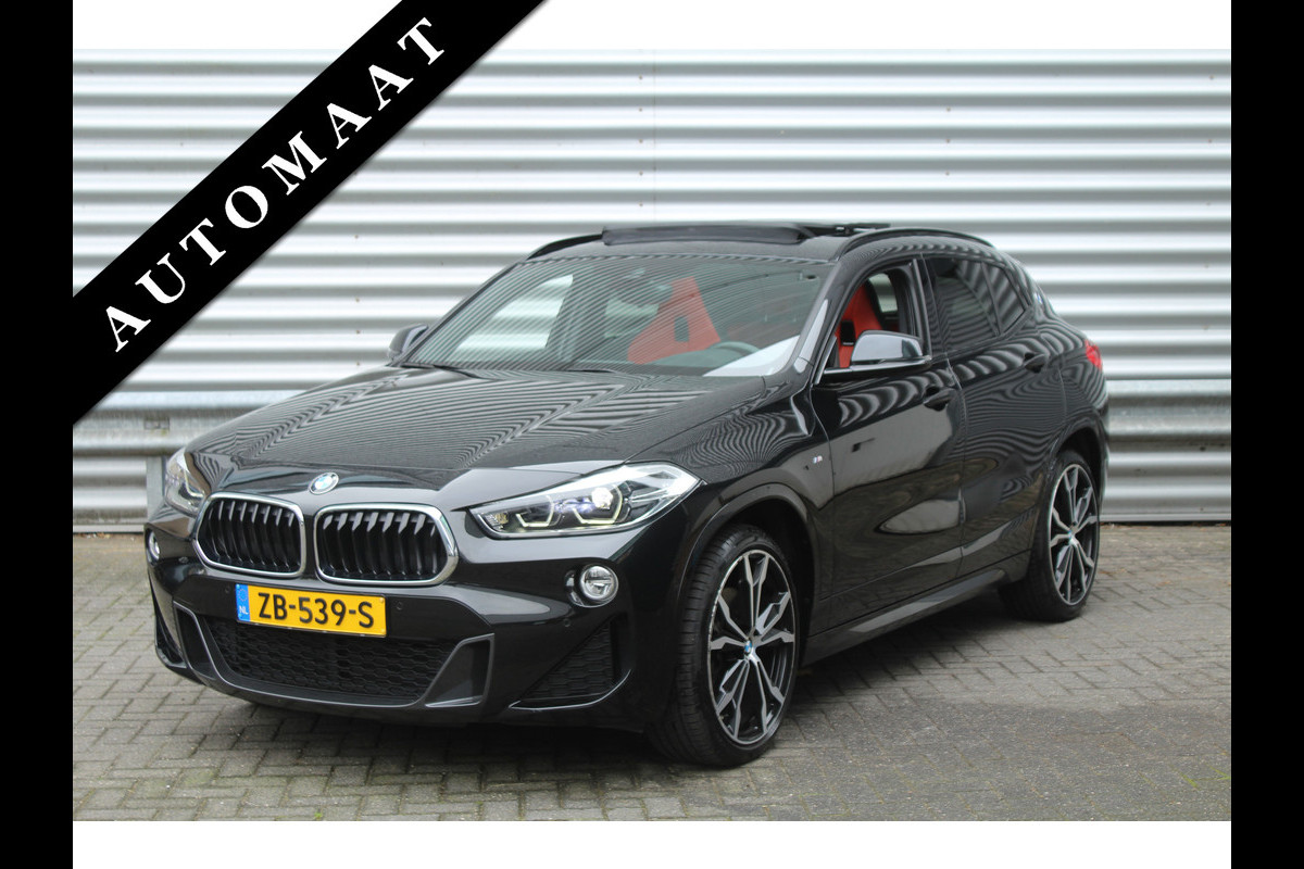 BMW X2 sDrive20i High 192pk Executive AUTOMAAT NL-Auto NAP 1e Eigenaar Panoramadak Clima Cruise Navi HUD El. Klep Trekhaak 1800kg BMW X2 sDrive20i High 192pk Executive AUTOMAAT NL-Auto NAP 1e Eigenaar Panoramadak Clima Cruise Navi HUD El. Klep Trekhaak 1800kg