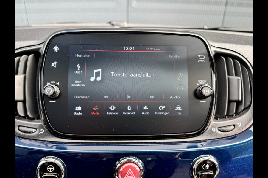 Fiat 500 1.0 Hybrid Dolcevita | Airco | Carplay/Android | Cruise control | Panoramadak