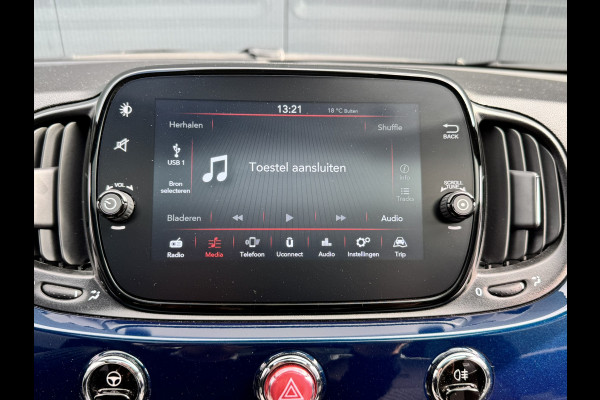 Fiat 500 1.0 Hybrid Dolcevita | Airco | Carplay/Android | Cruise control | Panoramadak