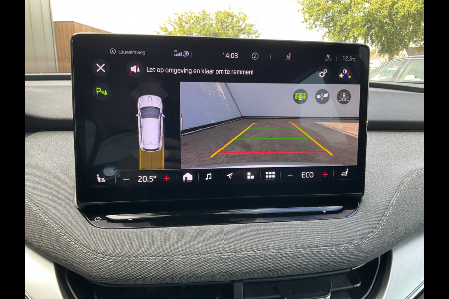 Škoda ENYAQ iV 80 Trekhaak Stoel/Stuurverw Carplay Warmtepomp Trekhaak 100% Elektrisch NL-Auto!