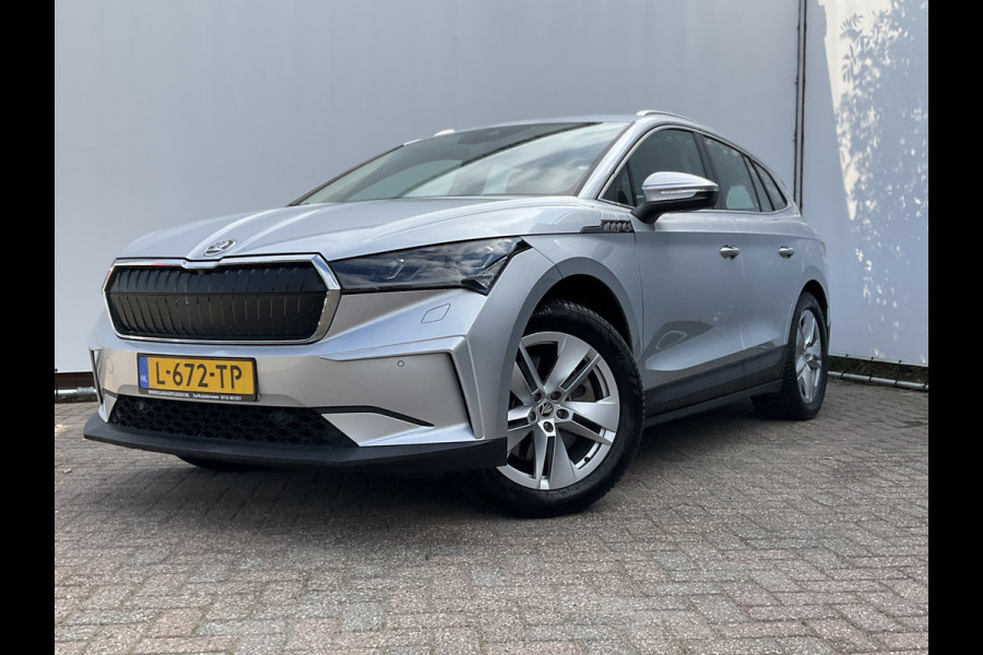 Škoda ENYAQ iV 80 Trekhaak Stoel/Stuurverw Carplay Warmtepomp Trekhaak 100% Elektrisch NL-Auto!