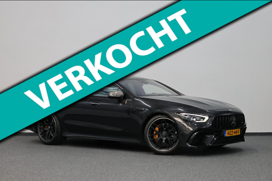 Mercedes-Benz AMG GT 4-Door Coupe AMG 63 S 4MATIC+ 639+PK FULL CARBON/KERAMISCH/KUIP/SCHUIFDAK/SOFT/21"/360/ACC/12 MDN GARANTIE! Mercedes-Benz AMG GT 4-Door Coupe AMG 63 S 4MATIC+ 639+PK FULL CARBON/KERAMISCH/KUIP/SCHUIFDAK/SOFT/21"/360/ACC/12 MDN GARANTIE!