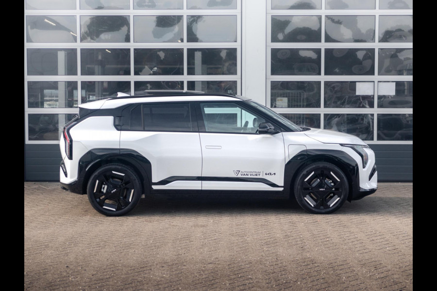 Kia EV3 GT-Line 81.4 kWh l Long range l Schuif kantel dak l Stoel / Stuurwielverwarming l Navigatie l Direct beschikbaar Kia EV3 GT-Line 81.4 kWh l Long range l Schuif kantel dak l Stoel / Stuurwielverwarming l Navigatie l Direct beschikbaar