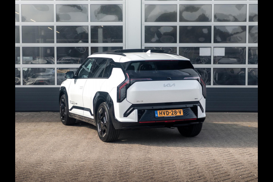 Kia EV3 GT-Line 81.4 kWh l Long range l Schuif kantel dak l Stoel / Stuurwielverwarming l Navigatie l Direct beschikbaar Kia EV3 GT-Line 81.4 kWh l Long range l Schuif kantel dak l Stoel / Stuurwielverwarming l Navigatie l Direct beschikbaar