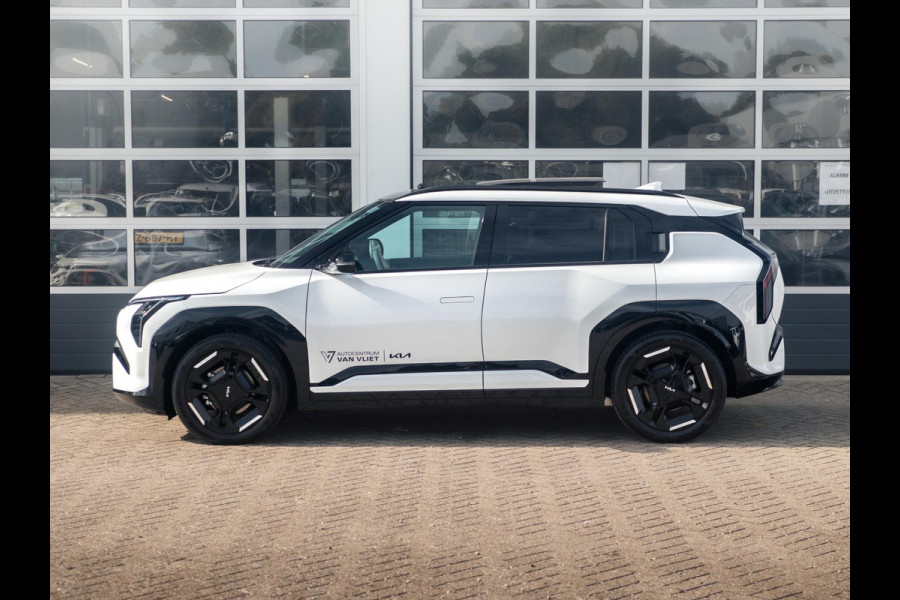 Kia EV3 GT-Line 81.4 kWh l Long range l Schuif kantel dak l Stoel / Stuurwielverwarming l Navigatie l Direct beschikbaar Kia EV3 GT-Line 81.4 kWh l Long range l Schuif kantel dak l Stoel / Stuurwielverwarming l Navigatie l Direct beschikbaar