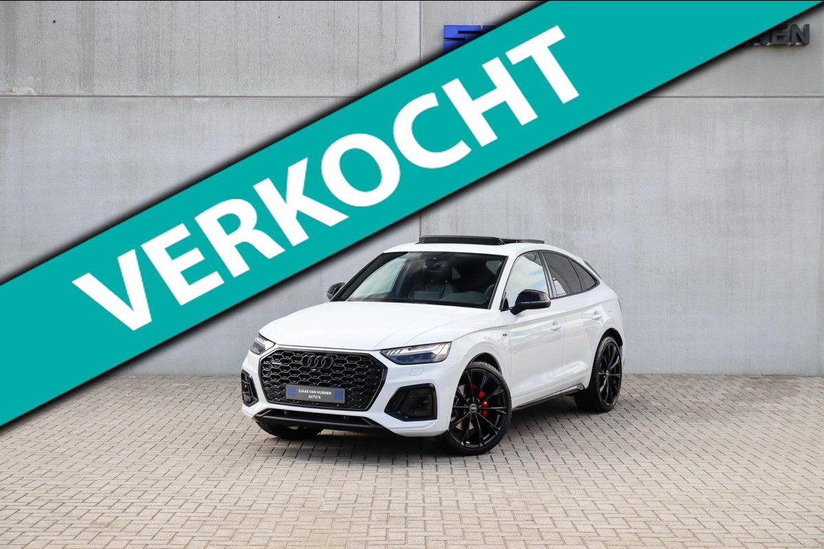 Audi Q5 Sportback 50TFSI e Quattro Competition S Edition S-Line 299pk Automaat|1e|Panoramadak|Virtual Cockpit|Luchtvering|OLED|B&O Audi Q5 Sportback 50TFSI e Quattro Competition S Edition S-Line 299pk Automaat|1e|Panoramadak|Virtual Cockpit|Luchtvering|OLED|B&O