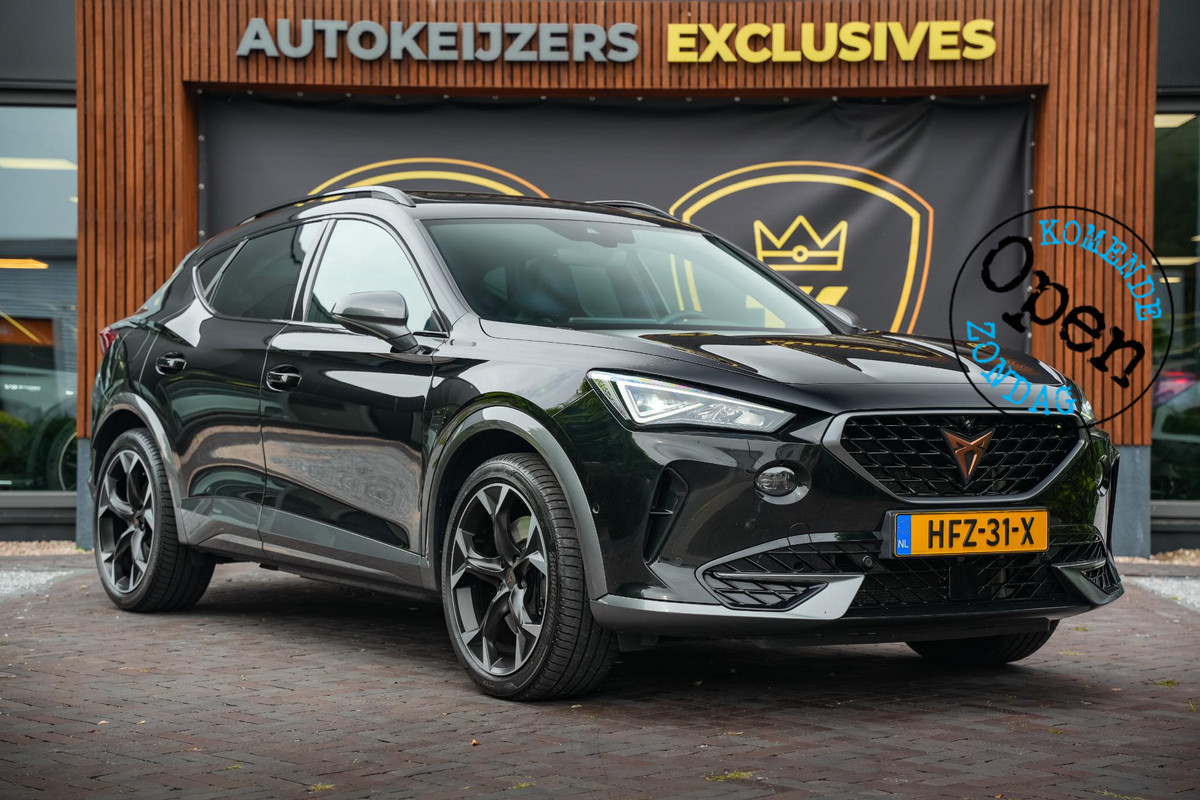 CUPRA Formentor 1.4 e-Hybrid VZ Performance Panodak ACC 360 Camera DAB+ Keyless Leer Stuurverw. CUPRA Formentor 1.4 e-Hybrid VZ Performance Panodak ACC 360 Camera DAB+ Keyless Leer Stuurverw.