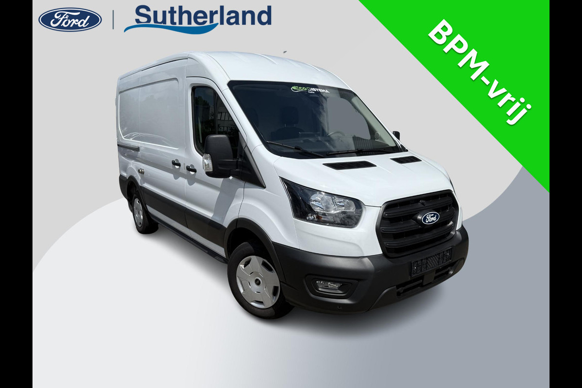 Ford Transit 310 2.0 TDCI L2H2 Trend 130pk | Zuid | 12 inch SYNC 4 | Draadloos Apple Carplay/Android auto | Achteruitrijcamera incl. Downlighter | Digitale Cockpit