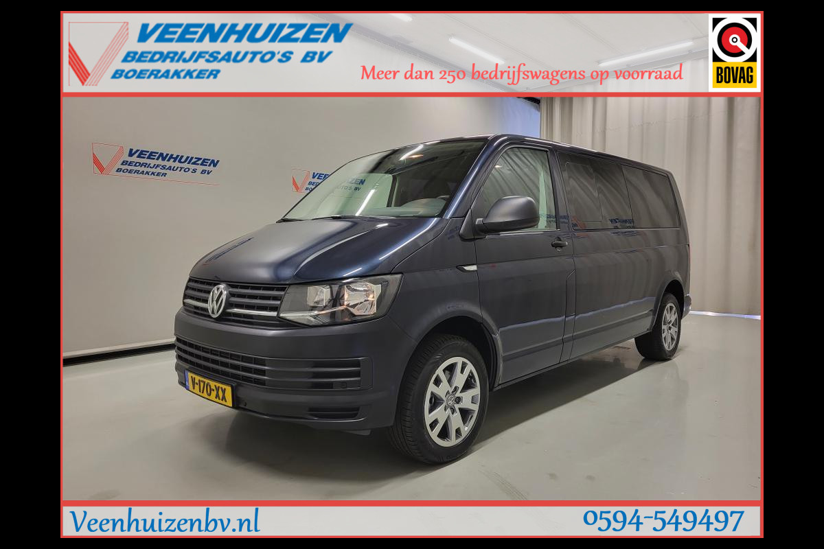 Volkswagen Transporter 2.0TDI 150pk L2/H1 Dubbele Cabine Automaat Euro 6! Volkswagen Transporter 2.0TDI 150pk L2/H1 Dubbele Cabine Automaat Euro 6!