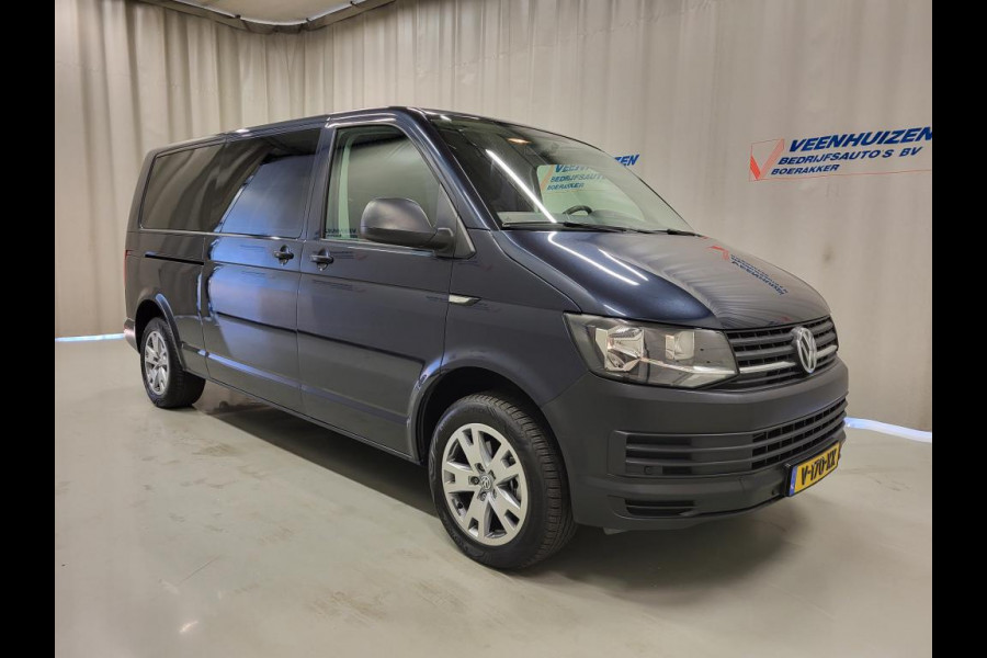 Volkswagen Transporter 2.0TDI 150pk L2/H1 Dubbele Cabine Automaat Euro 6!