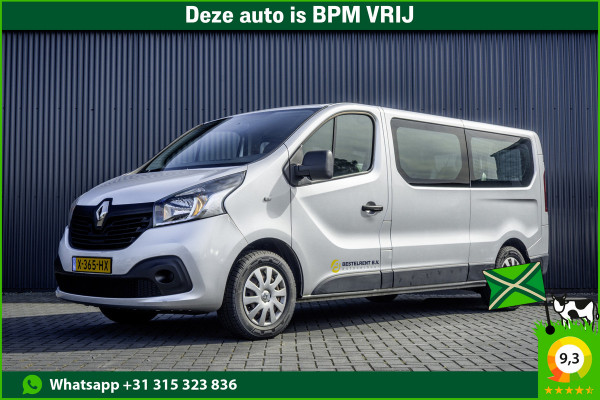 Renault Trafic Passenger 1.6 dCi 8-Pers L2H1 | Incl. BPM, BTW vrij | R-Link | Navi | Airco | Cruise | PDC | MF Stuur | Start / Stop