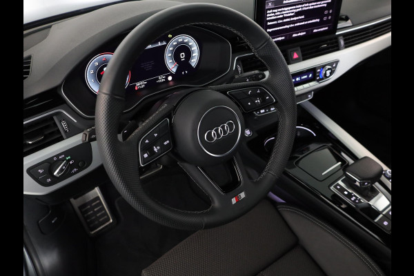Audi A4 Avant 35 TFSI S edition Competition 150 pk S-tronic | Verlengde garantie | Navigatie | Parkeersensoren | Stoelverwarming | S-Line |