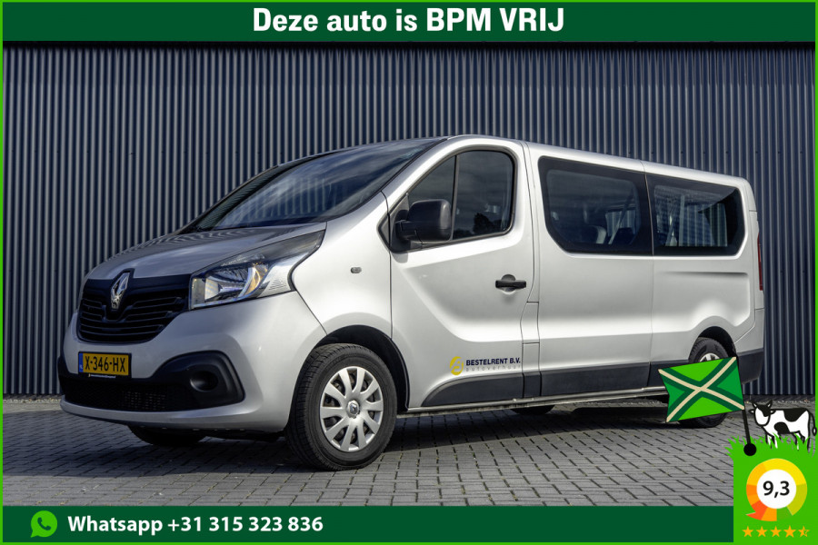 Renault Trafic Passenger **1.6dCi 9-Pers L2H1 | Incl. BPM, BTW vrij | R-Link | Navi | Airco | Cruise | PDC | MF Stuur | Start / Stop** Renault Trafic Passenger **1.6dCi 9-Pers L2H1 | Incl. BPM, BTW vrij | R-Link | Navi | Airco | Cruise | PDC | MF Stuur | Start / Stop**