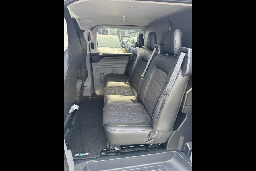 Ford Transit Custom 320 2.5 PHEV L2H1 MS-RT DC 233pk | | Dubbele Cabine | Dubbele zijschuifdeur | Inklapbare trekhaak | Navigatie systeem | Adaptieve LED koplampen met verblindingsvrij grootlicht | Bekleding zijwand en achterdeuren (volledig)