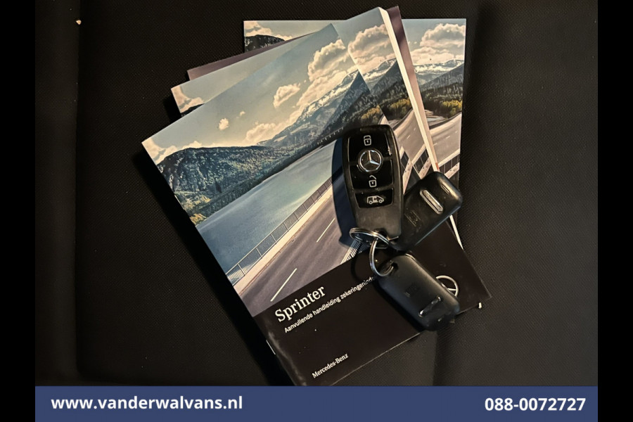 Mercedes-Benz Sprinter 316 CDI 163pk L2H1 Euro6 Airco | 2800kg trekhaak | Omvormer | Camera Cruisecontrol, Parkeersensoren