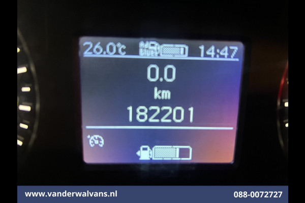 Mercedes-Benz Sprinter 316 CDI 163pk L2H1 Euro6 Airco | 2800kg trekhaak | Omvormer | Camera Cruisecontrol, Parkeersensoren