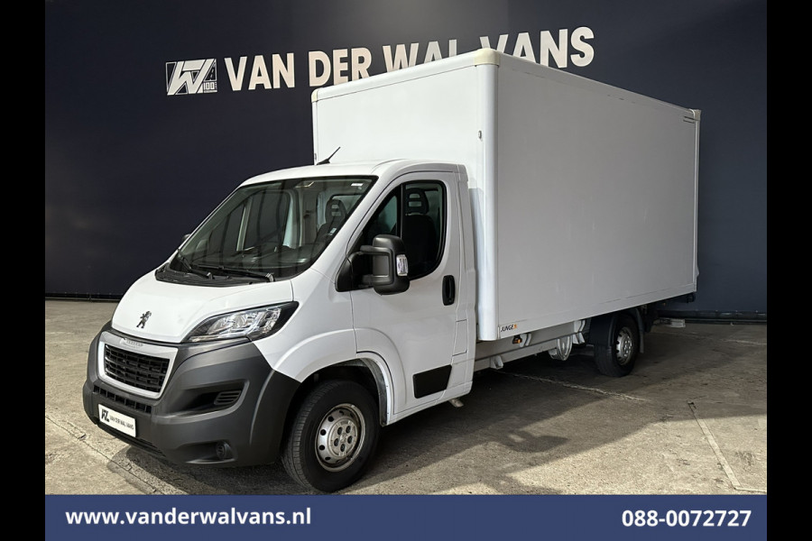 Peugeot Boxer 2.2 BlueHDi 141pk Bakwagen Laadklep Euro6 Airco | Cruisecontrol Bijrijdersbank, 955kg laadvermogen
