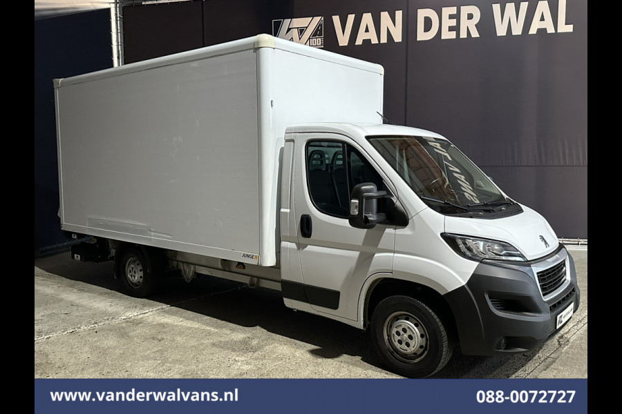 Peugeot Boxer 2.2 BlueHDi 141pk Bakwagen Laadklep Euro6 Airco | Cruisecontrol Bijrijdersbank, 955kg laadvermogen