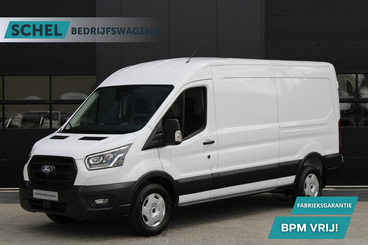 Ford Transit 350 2.0 TDCI L3H2 Trend 130pk Trend - Facelift - Xenon - Carplay - Android - Camera - Airbag Passagier - Rijklaar Ford Transit 350 2.0 TDCI L3H2 Trend 130pk Trend - Facelift - Xenon - Carplay - Android - Camera - Airbag Passagier - Rijklaar