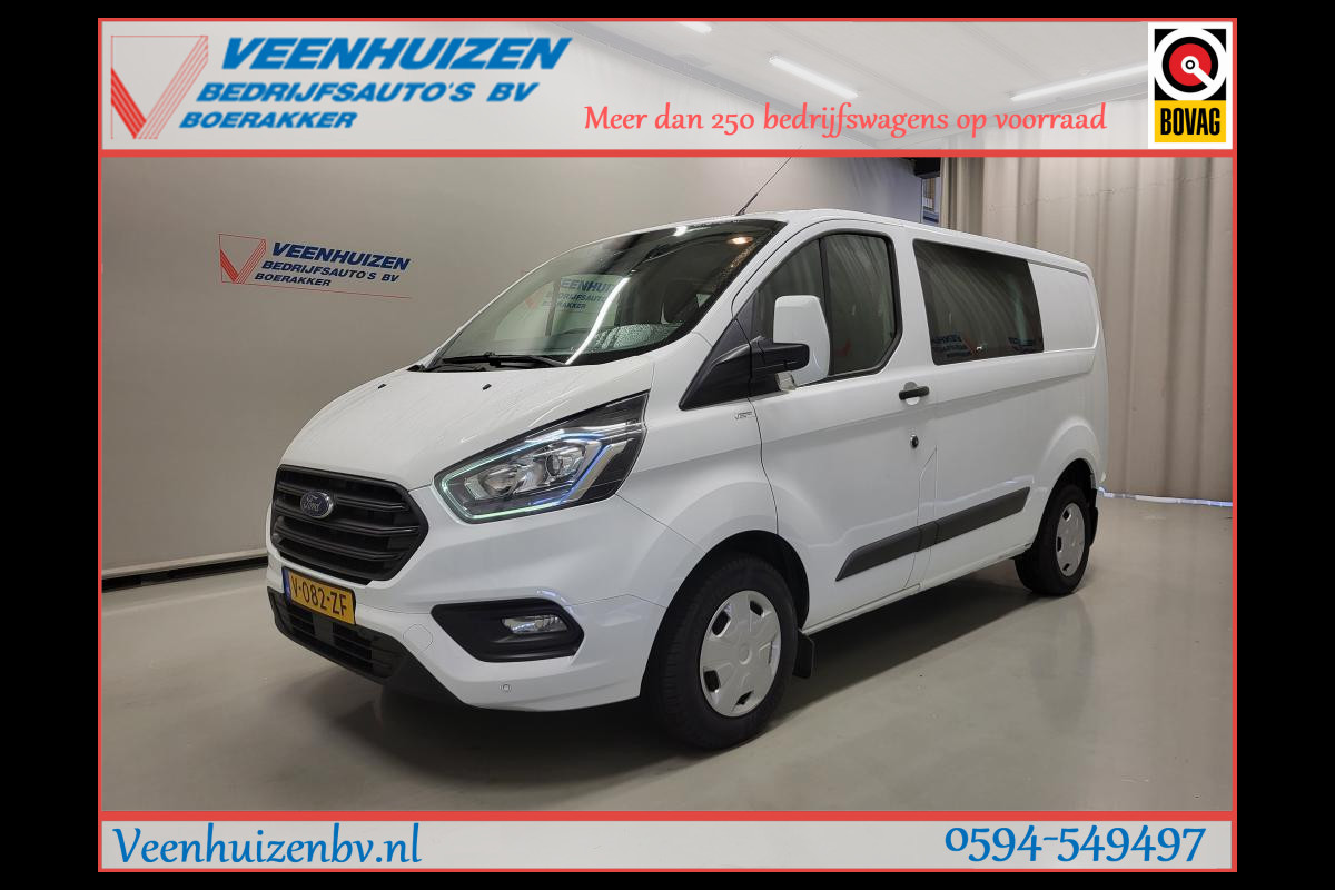 Ford Transit Custom 2.0TDCI Dubbele Cabine Euro 6! Ford Transit Custom 2.0TDCI Dubbele Cabine Euro 6!