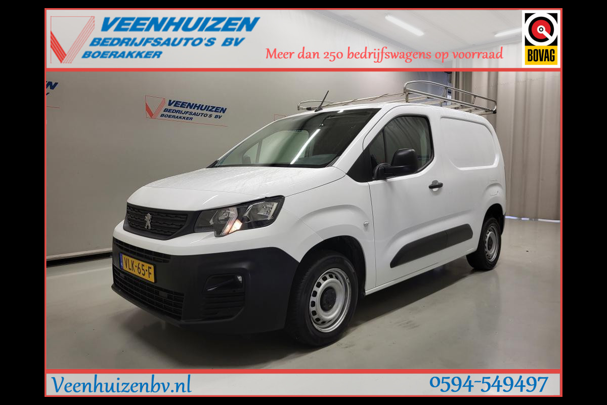 Peugeot Partner 1.5BlueHDI 100pk Trekhaak Imperiaal Euro 6! Peugeot Partner 1.5BlueHDI 100pk Trekhaak Imperiaal Euro 6!