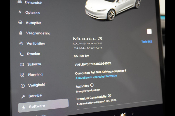 Tesla Model 3 Long Range AWD 78 kWh 1e Eigenaar | Origineel NL | BTW-Verrekenbaar | Fabrieksgarantie t/m 2027|
