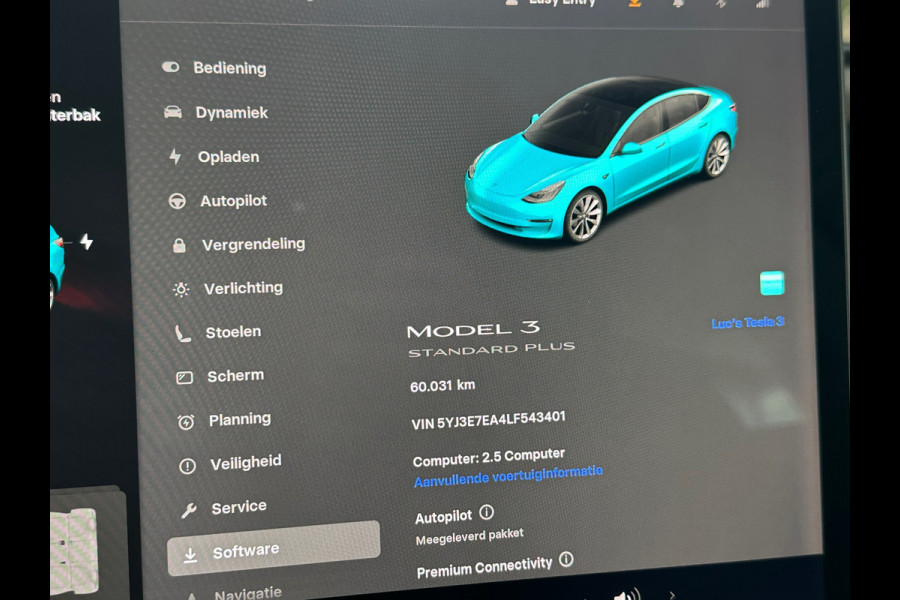 Tesla Model 3 Standard RWD Plus 60 kWh