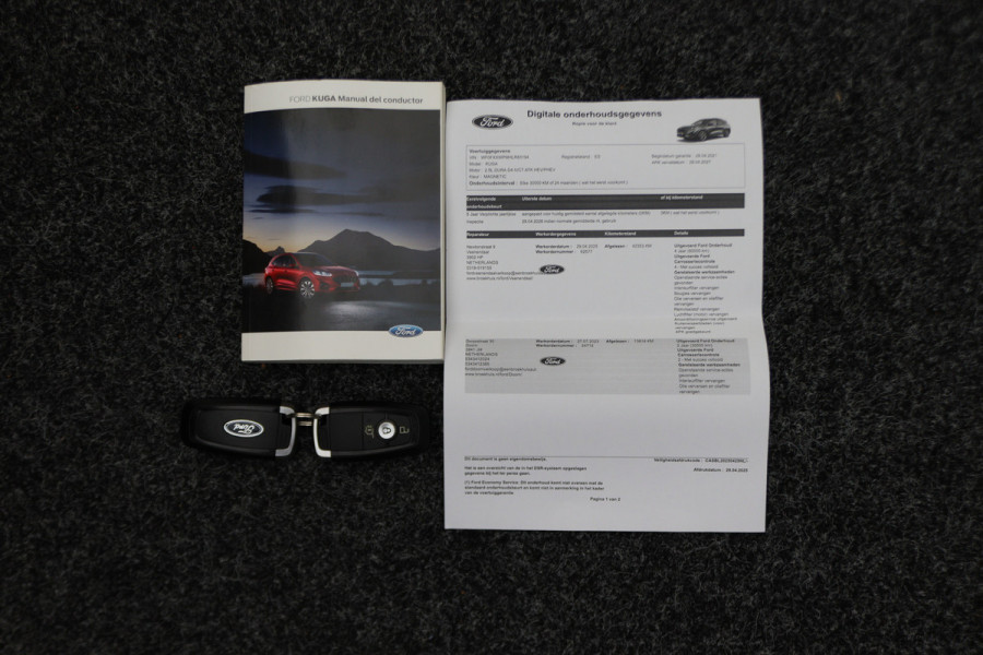 Ford Kuga 2.5 PHEV ST-Line Virtual Cockpit, ACC, Head-Up, B&O, Camera, Apple Carplay, Carbon, 18''
