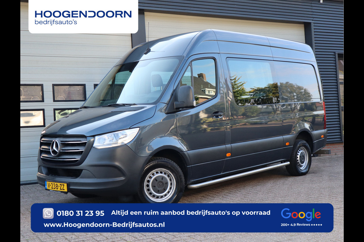 Mercedes-Benz Sprinter 314 CDI Euro 6 Automaat DC 6 Pers. - L2H2 - Trekhaak 3,5t KG - Cruise Mercedes-Benz Sprinter 314 CDI Euro 6 Automaat DC 6 Pers. - L2H2 - Trekhaak 3,5t KG - Cruise
