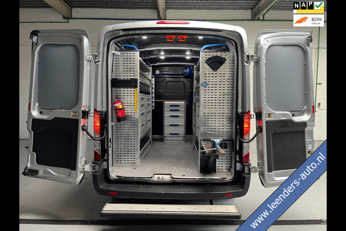 Ford Transit Automaat Servicewagen 350 2.0 TDCI 131PK euro6 L2H2 3Persoons Trend, Sortimo werkplaats inrichting, RIJKLAARPRIJS Ford Transit Automaat Servicewagen 350 2.0 TDCI 131PK euro6 L2H2 3Persoons Trend, Sortimo werkplaats inrichting, RIJKLAARPRIJS