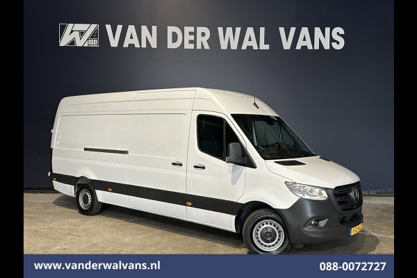Mercedes-Benz Sprinter 315 CDI 150pk L3H2 Euro6 Airco | 360 Graden Camera | Navigatie | Apple Carplay | Android Auto | Cruisecontrol, Chauffeursstoel, Trekhaak, Stoelverwarming, 270 Gr. achterdeuren, Bijrijdersbank, Parkeersensoren