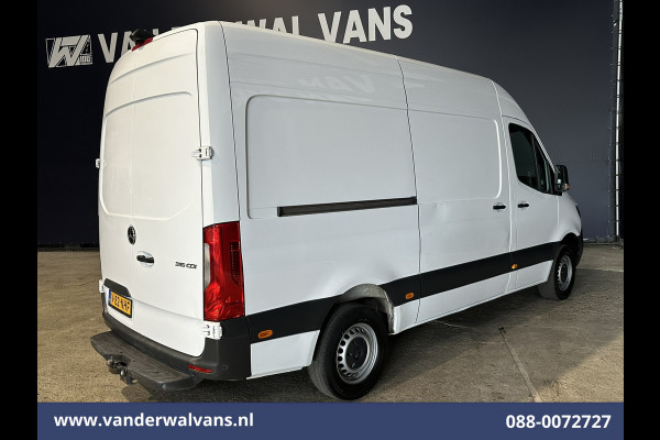 Mercedes-Benz Sprinter 316 CDI 163pk L2H2 Euro6 Airco | 360 graden Camera | Apple Carplay | Cruisecontrol Android Auto, Chauffeursstoel, Trekhaak, Parkeersensoren, Bijrijdersbank