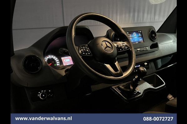 Mercedes-Benz Sprinter 316 CDI 163pk L2H2 Euro6 Airco | 360 graden Camera | Apple Carplay | Cruisecontrol Android Auto, Chauffeursstoel, Trekhaak, Parkeersensoren, Bijrijdersbank