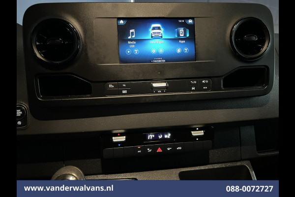 Mercedes-Benz Sprinter 316 CDI 163pk L2H2 Euro6 Airco | 360 graden Camera | Apple Carplay | Cruisecontrol Android Auto, Chauffeursstoel, Trekhaak, Parkeersensoren, Bijrijdersbank